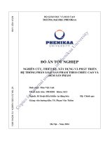 nghiên cứu thiết kế xây dựng và phát triển hệ thống phân loại sản phẩm theo chiều cao và đếm sản phẩm