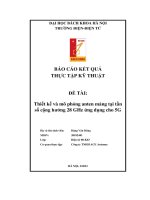 Thiết Kế Và Mô Phỏng Anten Mảng Tại Tần Số Cộng Hưởng 28 Ghz Ứng Dụng Cho 5G.pdf