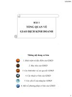 Bài giảng Giao dịch đàm phán trong logistics