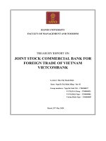 Treasury Report On Joint Stock Commercial Bank Forforeign Trade Of Vietnam Vietcombank.pdf