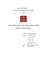 Understanding About Mental Health Problems Of Espd Students At Hanoi University.pdf