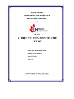 tiểu luận đề tài ví điện tử tiền điện tử chữ ký số