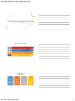 Bài giảng Kế toán doanh nghiệp xây dựng