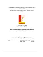 an ninh mạng phát hiện xâm nhập mạng dựa trên bất thường và các phương pháp học máy