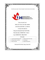 tiểu luận môn kỹ năng làm việc nhóm chủ đề hạnh phúc là cho đivì trái tim trẻ em