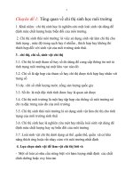 Tiểu luận - đề tài - Tổng quan về chỉ thị sinh học môi trường.