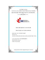 tiểu luận dự án chương trình hồi sinh nhựa đến giải pháp bền vững