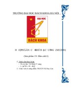 phân tích lựa chọn phương pháp xử lý bề mặt cho sản phẩm chế tạo