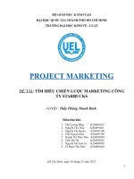 chiến lược marketing starbucks