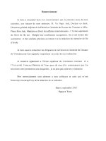Luận án nghiên cứu: Amélioration des bases techniques et juridiques nécessaires à l''application de la gestion des risques dans les activités de la douane du Vietnam