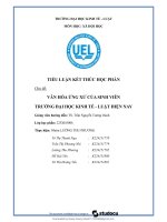 Tiểu Luận Văn Hóa Ứng Xử Của Sinh Viên.pdf