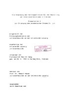 Luận văn thạc sĩ luật học: Die anwendung des vertragsprinzips bei der getaltung der arbeitsverhältnisse in Vietnam