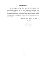 luận văn nghiên cứu sự hài lòng của khách hàng đối với dịch vụ bảo hiểm vật chất xe cơ giới tại công ty cổ phần bảo hiểm ngân hàng nông nghiệp chi nhánh thanh hóa