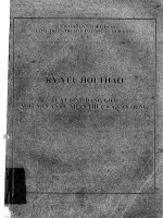 Kỷ yếu hội thảo khoa học: Luật Bình đẳng giới  - Một số vấn đề nhận thức và vận dụng