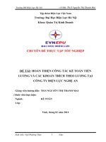 Thực tập tốt nghiệp  - KẾ TOÁN DOANH NGHIỆP   - đề tài -   HOÀN THIỆN CÔNG TÁC KẾ TOÁN TIỀN LƯƠNG VÀ CÁC KHOẢN TRÍCH THEO LƯƠNG TẠI CÔNG TY ĐIỆN LỰC NGHỆ AN