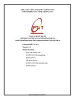 môn học xây dựng các hệ thống nhúng chủ đề hệ thống phát nhạc mp3 sử dụng màn hình oled và dfplayer