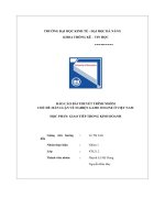 tiểu luận chủ đề bàn luận về nghiện game online ở việt nam