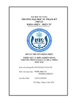đồ án truyền động điện thiết kế và điều khiển băng chuyền phân loại cà chua theo màu sắc