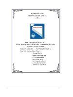 tiểu luận báo cáo văn hóa của tổ chức ảnh hưởng đến vănhóa của doanh nghiệp