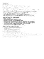 đề cương 9 tiếng anh