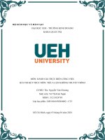 Kim ngân   Đánh giá thực hiện công việc