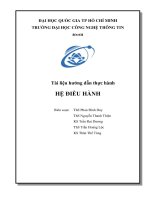 Tài liệu hướng dẫn thực hành HỆ ĐIỀU HÀNH