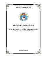 Kế toán tiền lương và các khoản trích theo lương tại công ty tnhh bình an hd