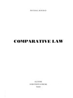 Luật so sánh = Comparative law  - Michael Bogdan, Người dịch: Lê Hồng Hạnh, Dương Thị Hiền