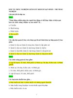 Đáp Án trắc nghiệm giám sát khách sạn hm32 -03 tín chỉ - sửa ngày 17.09.2025 -   thi trắc nghiệm
Chú ý copy phần Mô tả rồi dán vào file tài liệu Vì Câu hỏi và đáp án cập nhật mới để ở phần mô tả 