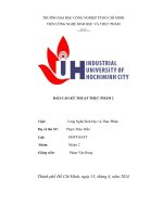 báo cáo kỹ thuật thực phẩm 2 bài 6 thiết bị truyền nhiệt vỏ ống