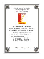 Báo Cáo Bài Tập Lớn Diode Zener Vẽ Đường Đặc Tính V-A Theo Cả Hai Chiều Thuận Và Nghịch Sử Dụng Diode Zener 1N4742A.pdf