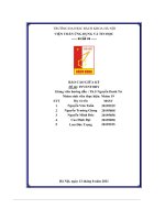 báo cáo giữa kỳ đề tài inventory