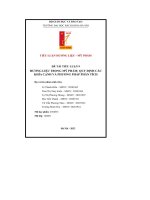 đề tài tiểu luận 9 hương liệu trong mỹ phẩm quy định các khía cạnh và phương pháp phân tích