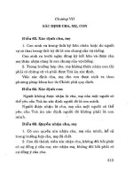 Sách tham khảo: Một số vấn đề lý luận và thực tiễn về Luật Hôn nhân và Gia đình năm 2000 - Nguyễn Văn Cừ, Ngô Thị Hường (Phần 2)