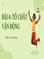 bài 4 tố chất vận động