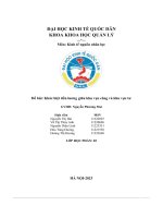 đề bài khác biệt tiền lương giữa khu vực công và khu vực tư