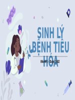sinh lý bệnh tiêu hóa