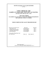 Tác Động Của Giá Dầu Và Bất Ổn Chính Sách Kinh Tế Thế Giới Đến Chỉ Số Vn-Index.pdf