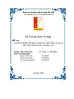 Đồ Án Lựa Chọn Vật Liệu Lựa Chọn Vật Liệu Để Chế Tạo Bánh Cán D220 Dùng Trong Giá Cán Block Đảm Bảo Yêu Cầu Làm Việc.pdf