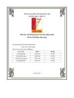 hệ thống quản lý tòa nhà thông minh đề tài hệ thống công cộng