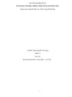 bài thí nghiệm số 05 ứng dụng tin học trong tính toán chi tiết máy