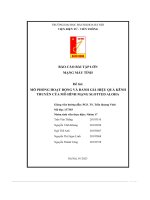 Mô Phỏng Hoạt Động Và Đánh Giá Hiệu Quả Kênh Truyền Của Mô Hình Mạng Slotted Aloha.pdf