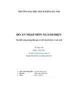 đồ án nhập môn ngành điện tìm hiểu năng lượng điện gió cơ chế chuyển hóa và sản xuất