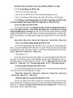 Hướng Dẫn Lập Báo Cáo Tài Chính.docx