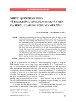 ĐƯA NGHỊ QUYẾT ĐẢNG VÀO CUỘC SỐNG - TẠP CHÍ GIÁO DỤC LÝ LUẬN - SỐ 271 (12018)