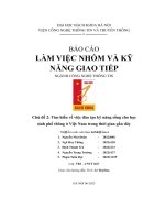 tìm hiểu về việc đào tạo kỹ năng sống cho học sinh phổ thông ở việt nam trong thời gian gần đây