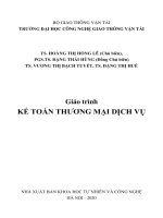 Giao Trinh Kế Toán Thương Mại Dịch Vụ 