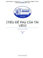 đồ án thiết kế và tính toán ly hợp xe chevrolet colorado 2 5mt 2024