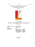 bài tập nhóm trữ lượng cung cầu dầu khí của liên bang nga