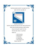 tiểu luận nhập môn khoa học dữ liệu trong kinh doanh đề tài phân tích dữ liệu bán hàng của chuỗi cửa hàng